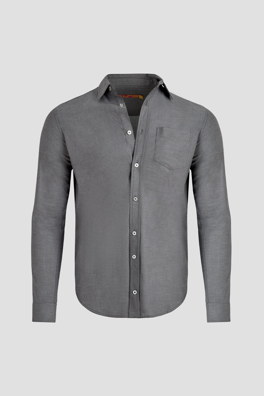 Camiseta de algodón Waldo, color gris