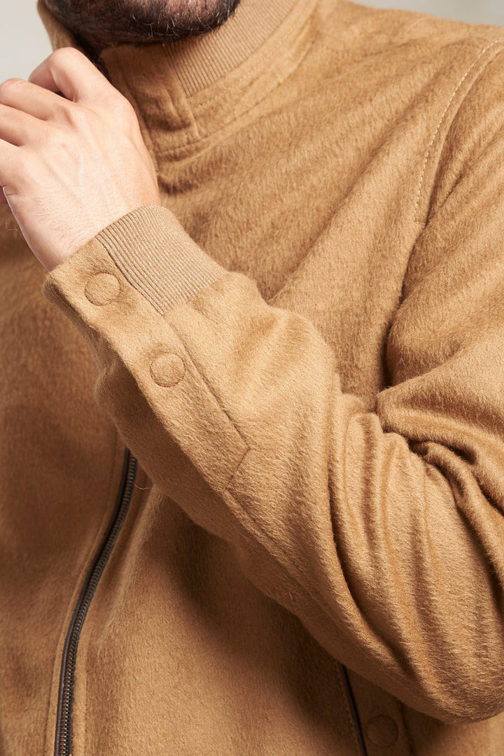 Nadrian Jacket Baby Alpaca Color Paco