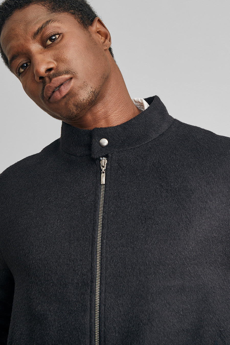 Worcester Jacket Baby Alpaca Color Black