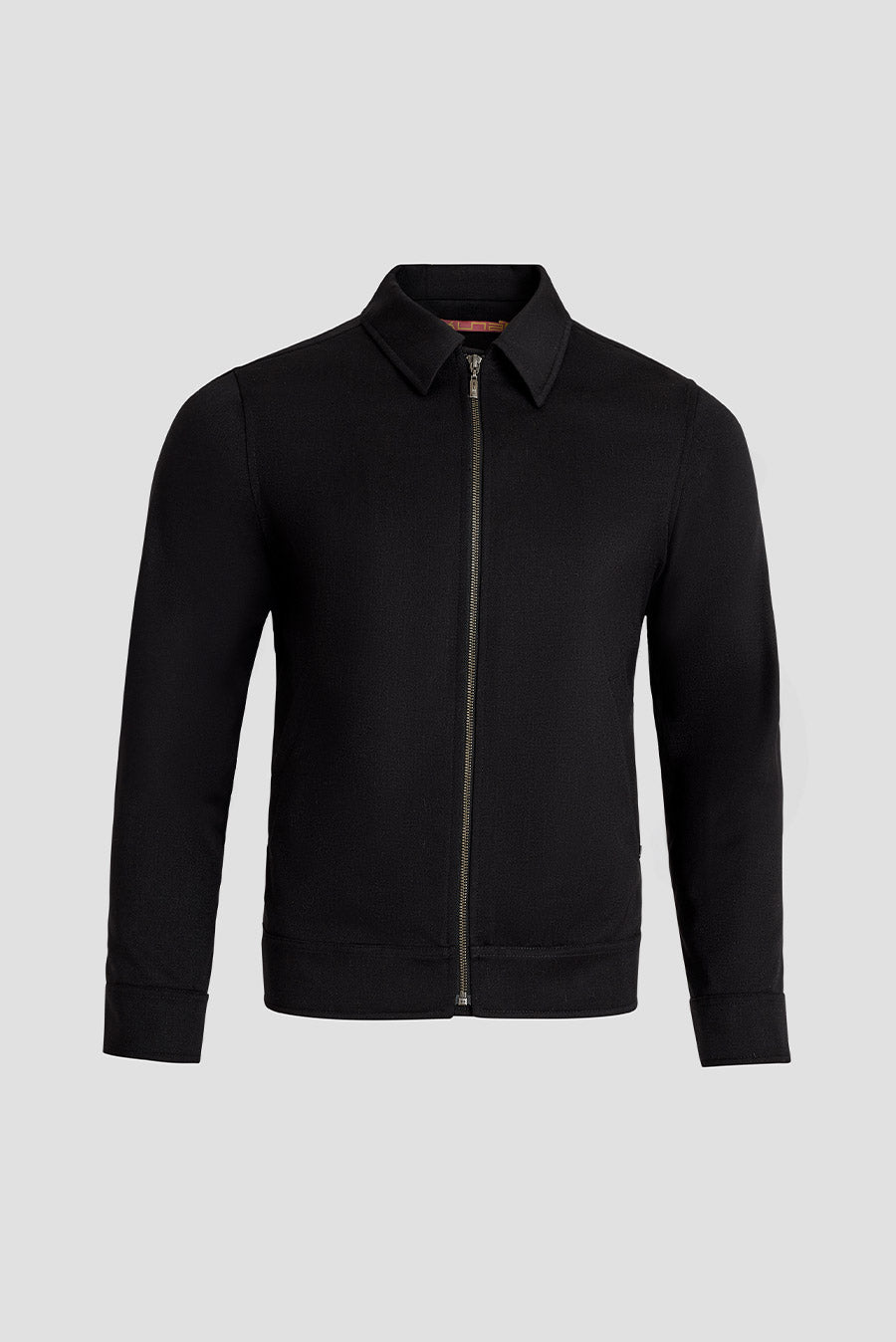 Chaqueta Wallstreet de lana y baby alpaca, color negro