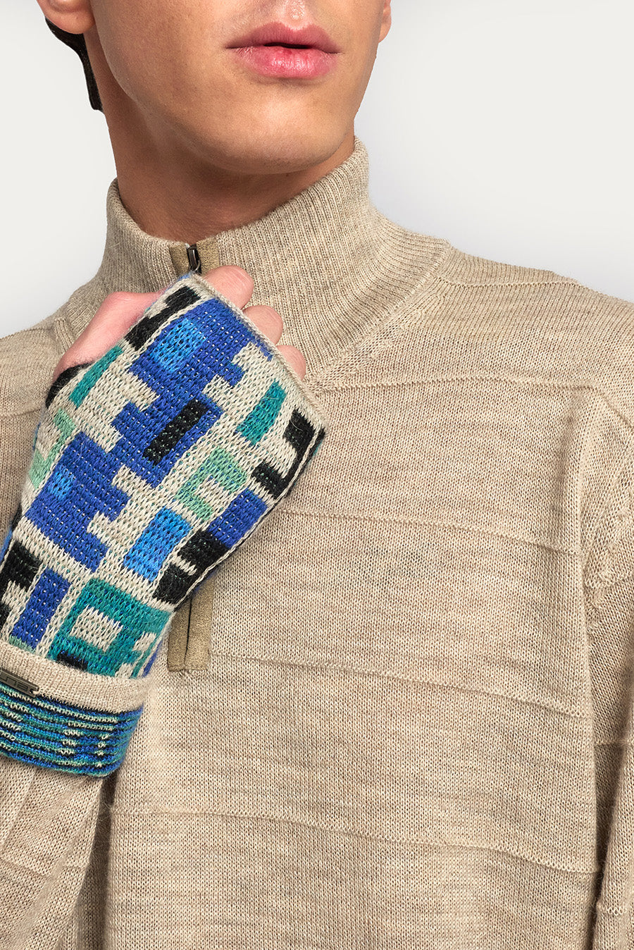 Wadja Gloves Baby Alpaca Color Atitlan