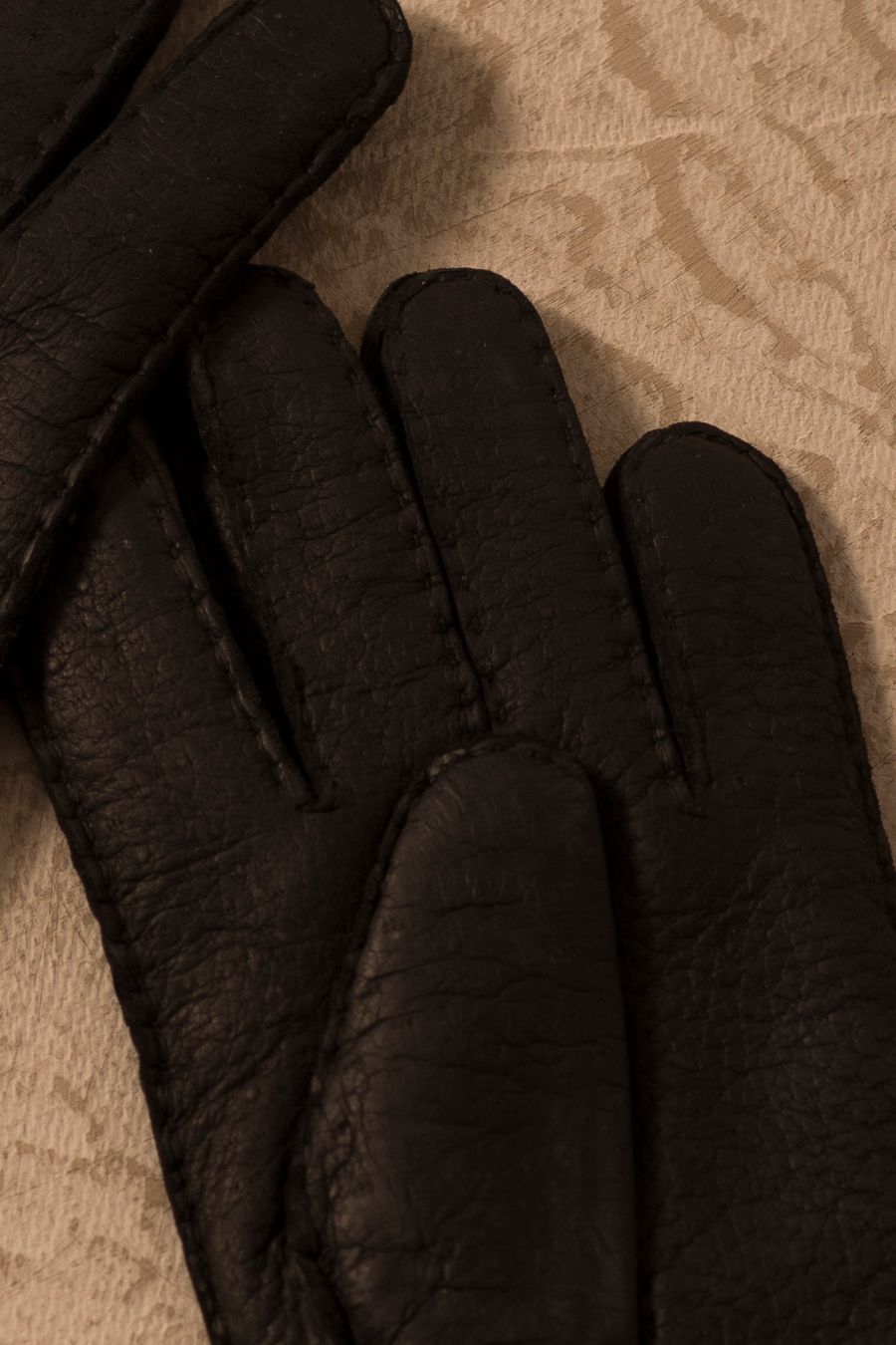 Peccary Gloves Cuero Peccary Color Black
