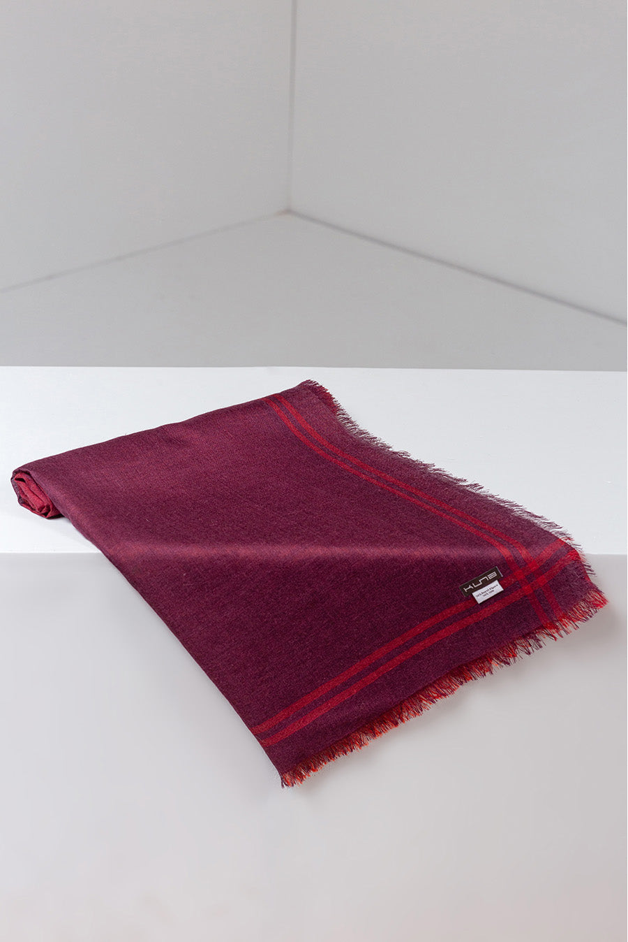 Brigitte -Royal Alpaca & Silk Shawl Royal Alpaca & Silk Color Red