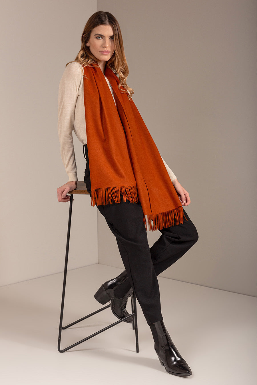 Berna Scarf Vikuna Color Naranja